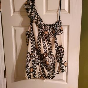 Torrid One Shoulder Blouse